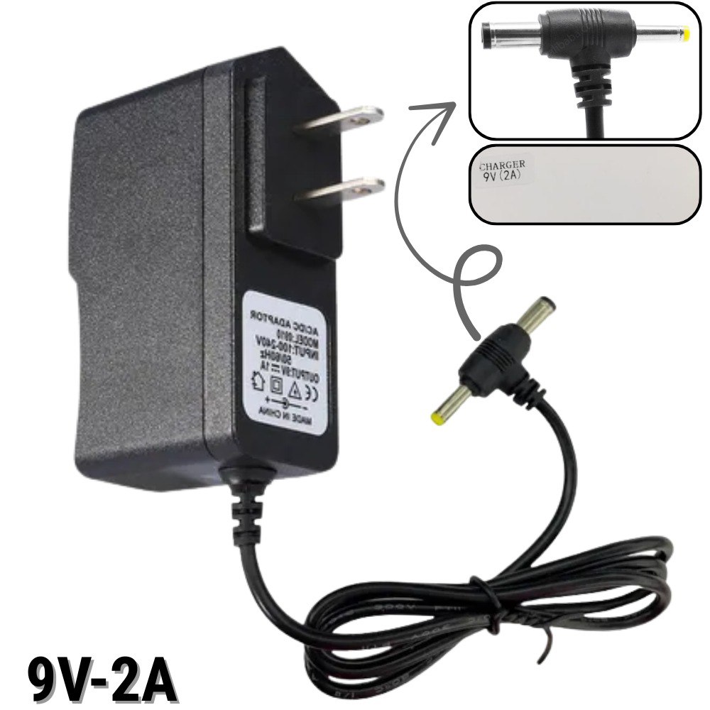 Cargador Adaptador De Voltaje 9V 2A