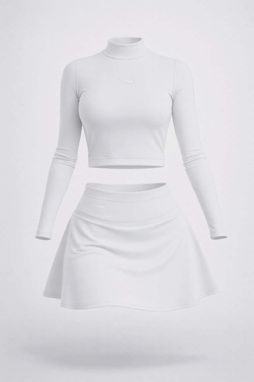 CONJUNTO DEPORTIVO FALDA SHORT Y BUZO. imagen 16