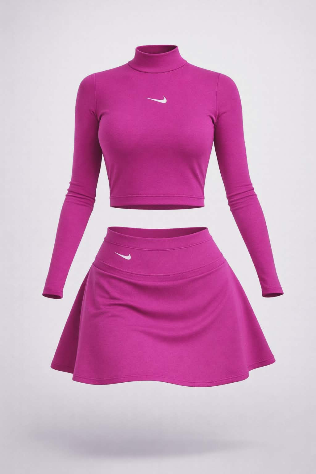 CONJUNTO DEPORTIVO FALDA SHORT Y BUZO. imagen 3
