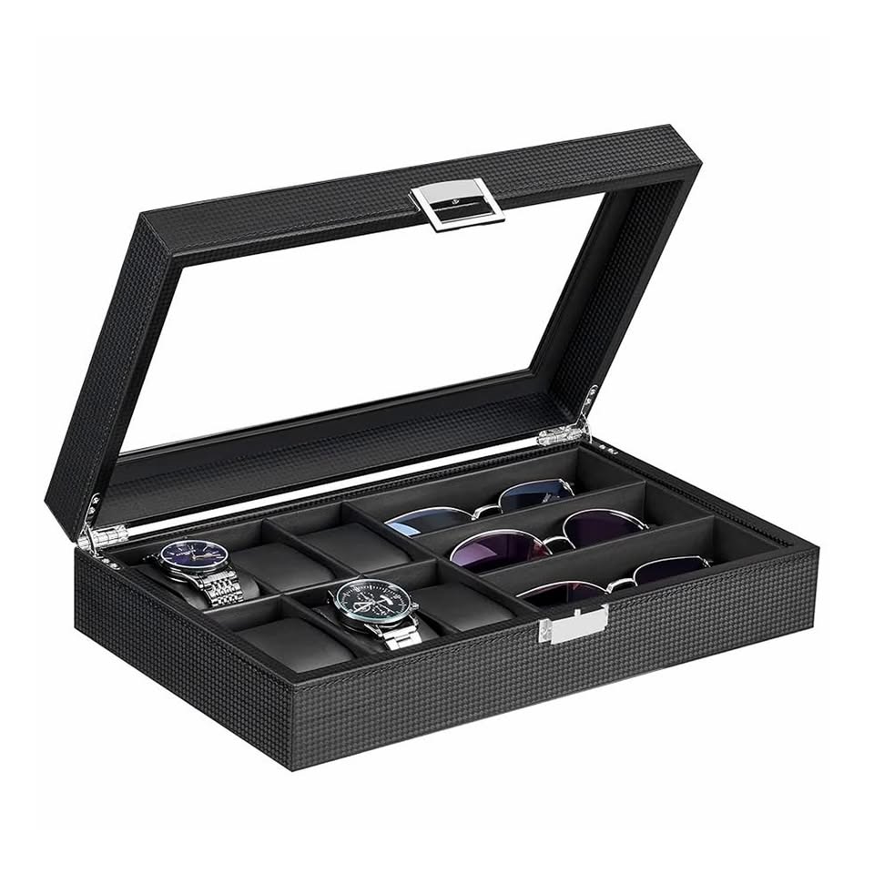 Organizador De Relojes Y Gafas