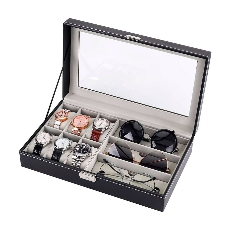 Organizador De Relojes Y Gafas