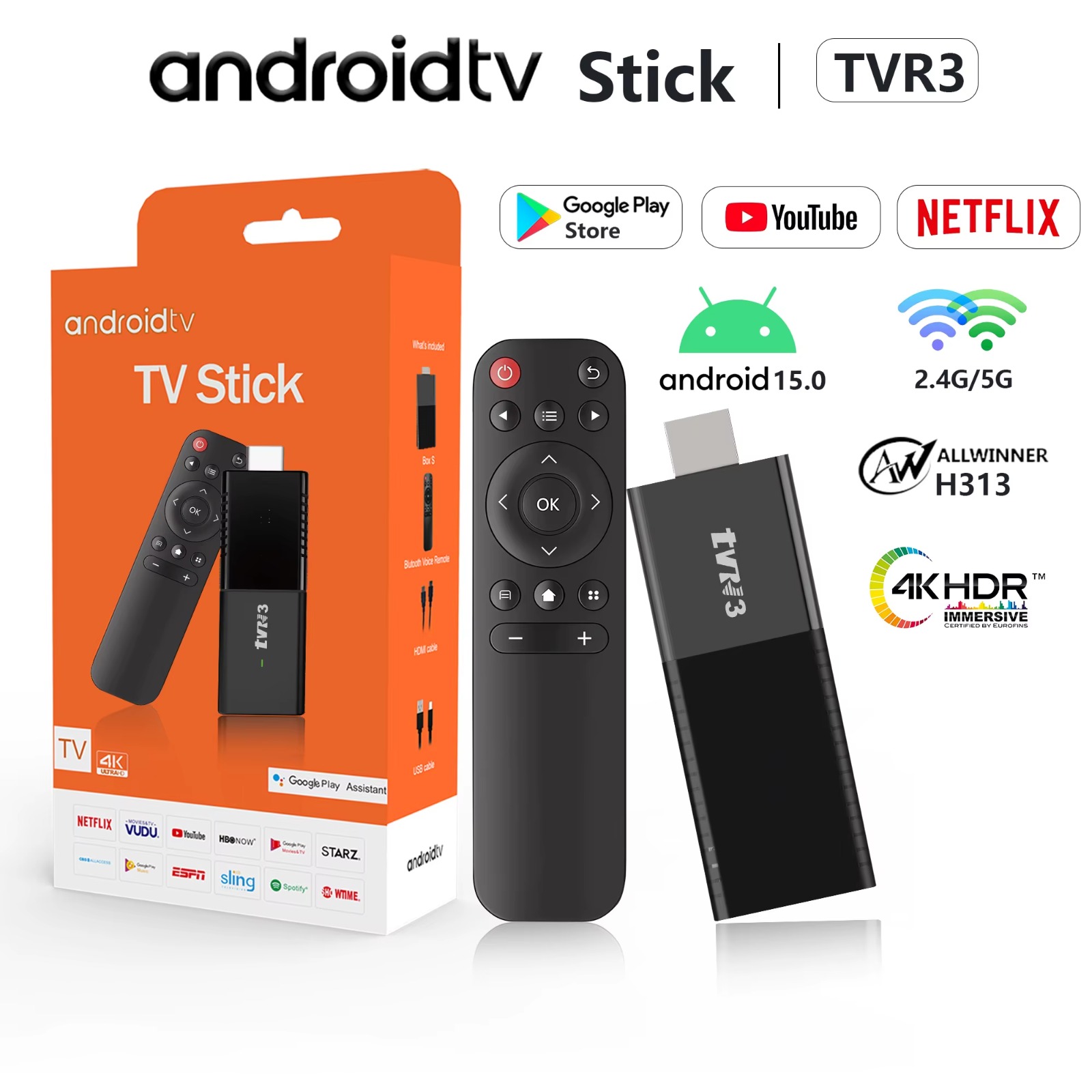 TV Stick Android – 4K Ultra HD