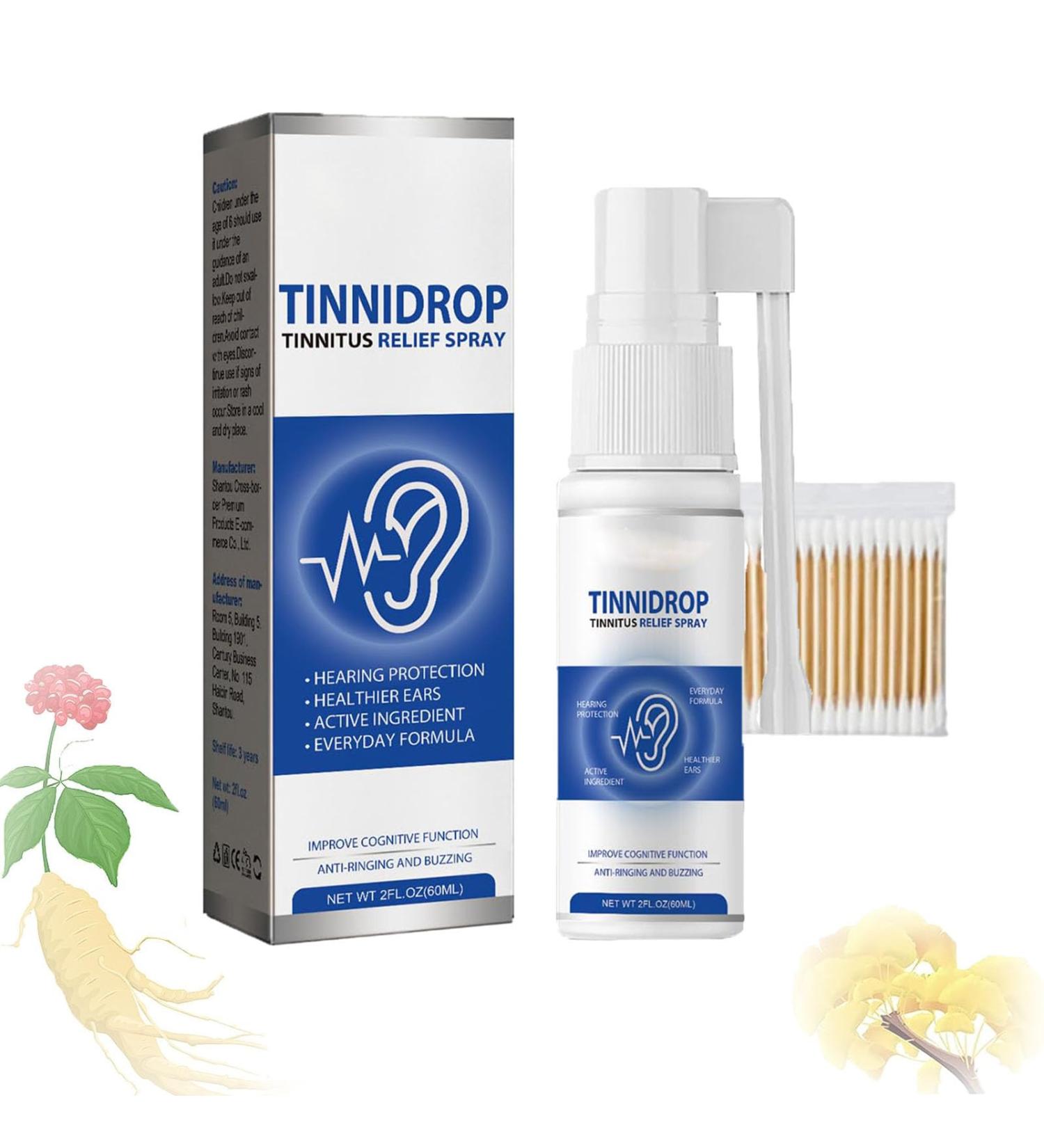 Tinnidrop Spray Limpiador De Oido