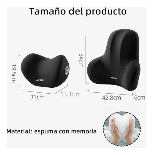 conjunto de cojines ergonómicos de espum