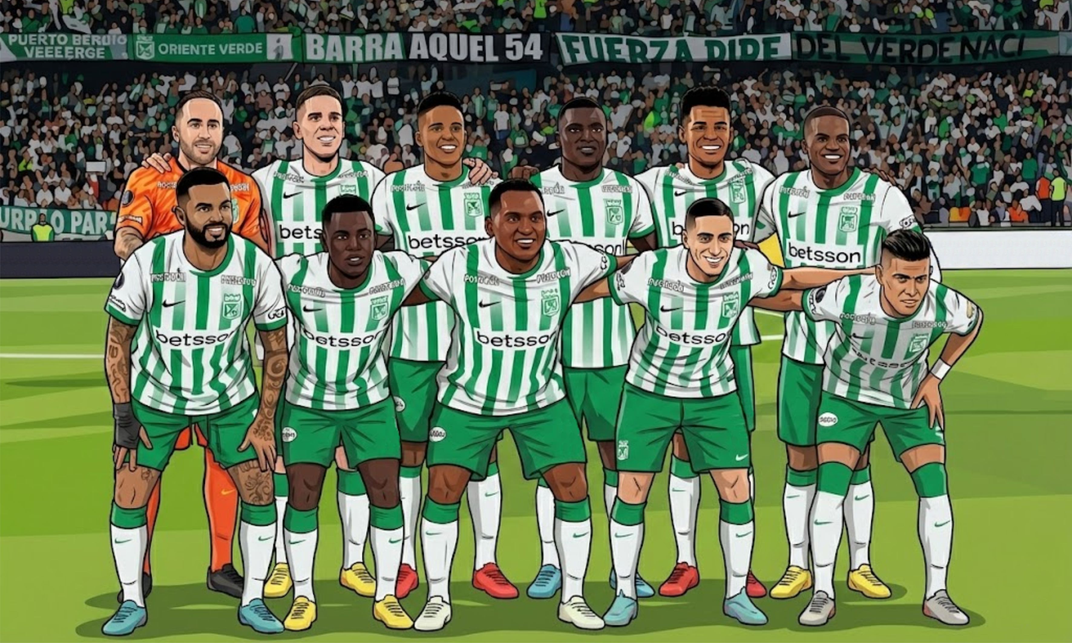 Vista 2 de rompecabezas plantillas equipos - medida: 30x18cm, equipo: Colombia