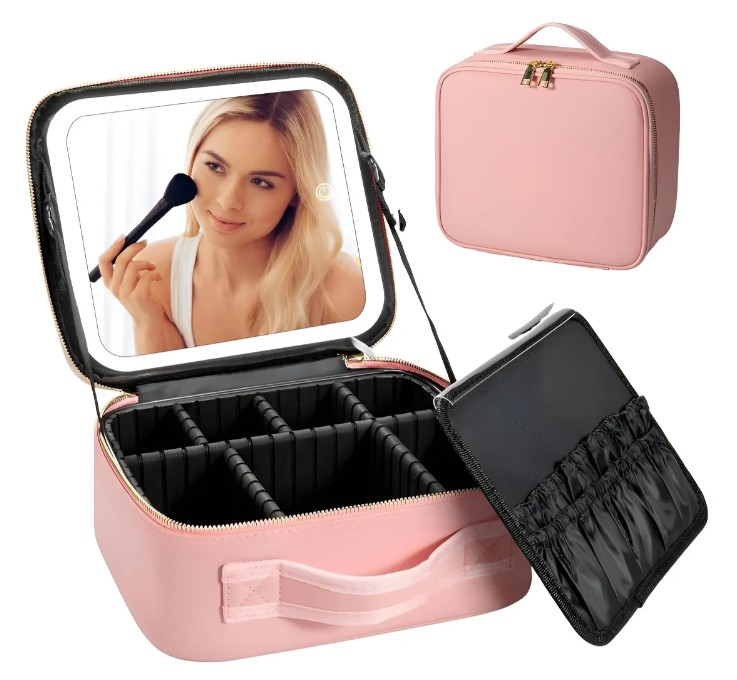 Cosmetiquera con luz led Mediana - Vista 1