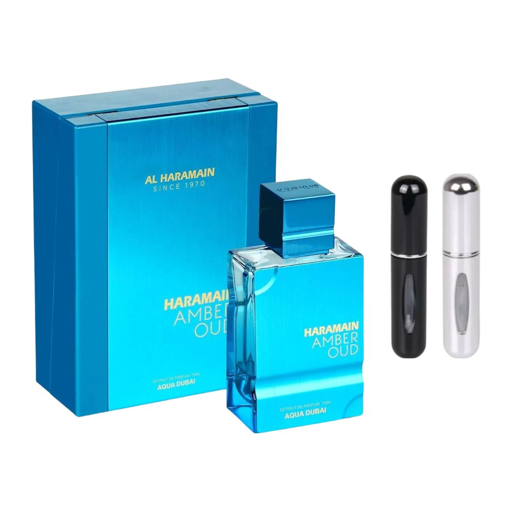 ALHARAMIN ACQUA DUBAI COFRE+2PERFUMEROS