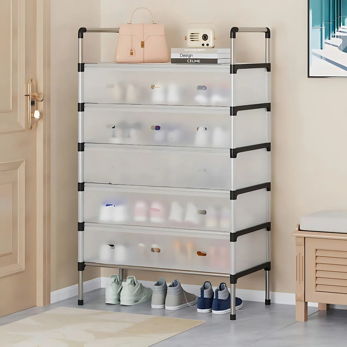 Organizador de zapatos 5 niveles