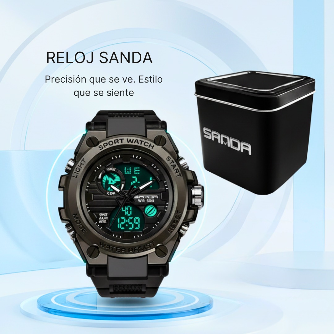 RELOJ SANDA DEPORTIVO SUMERGIBLE 2026🎁