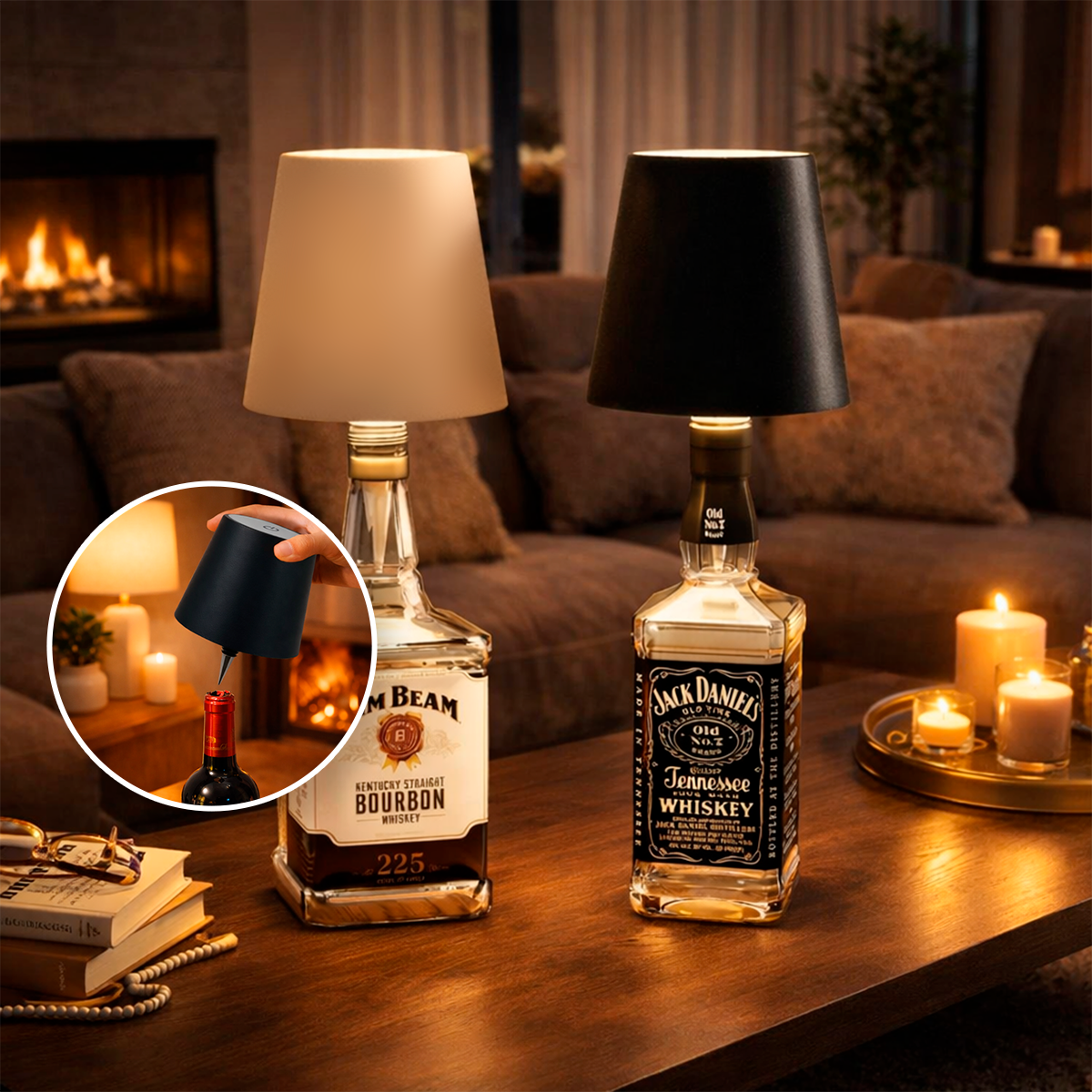 Lampara LED para Botellas LAMPB10 - Vista 1