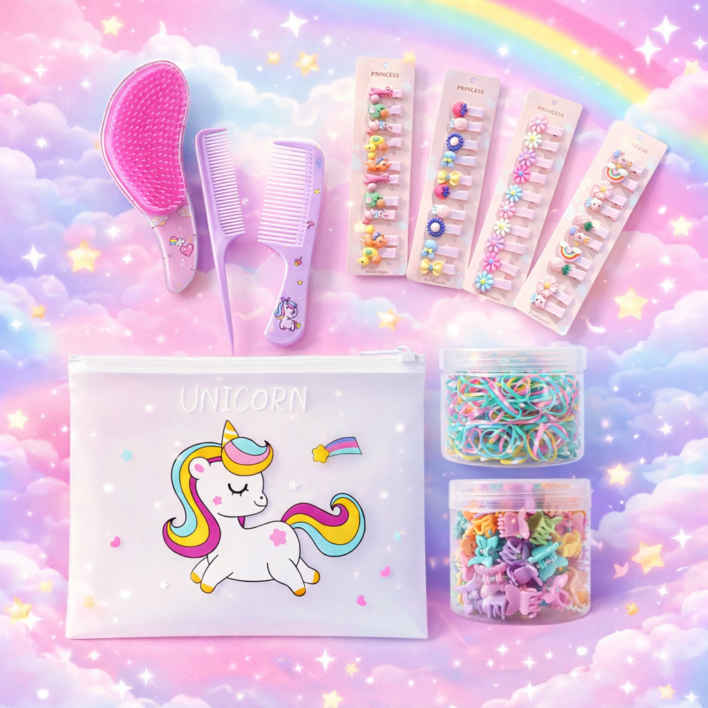 Combo de accesorios para peinar cabello