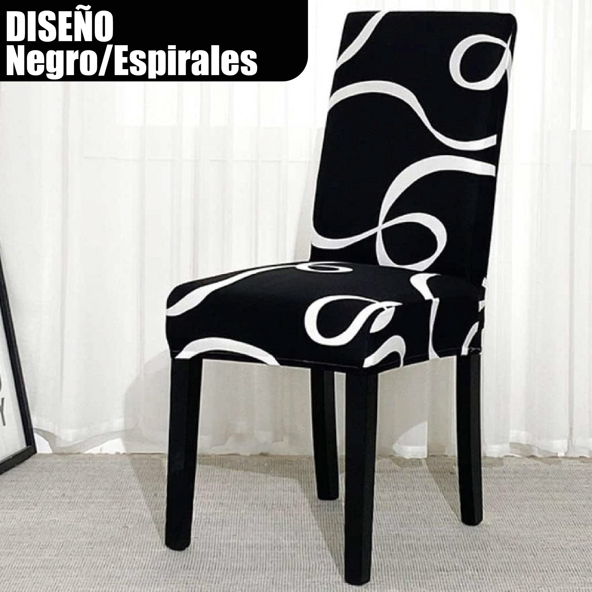 Forro Silla Protector Comedor Individual - Vista 1