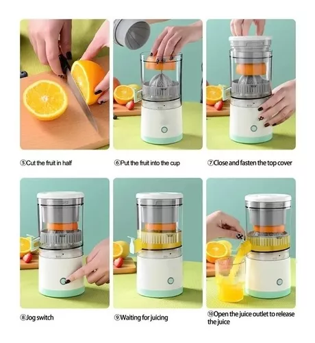 Miniatura 1 de Exprimidor Electrico Recargable Naranja