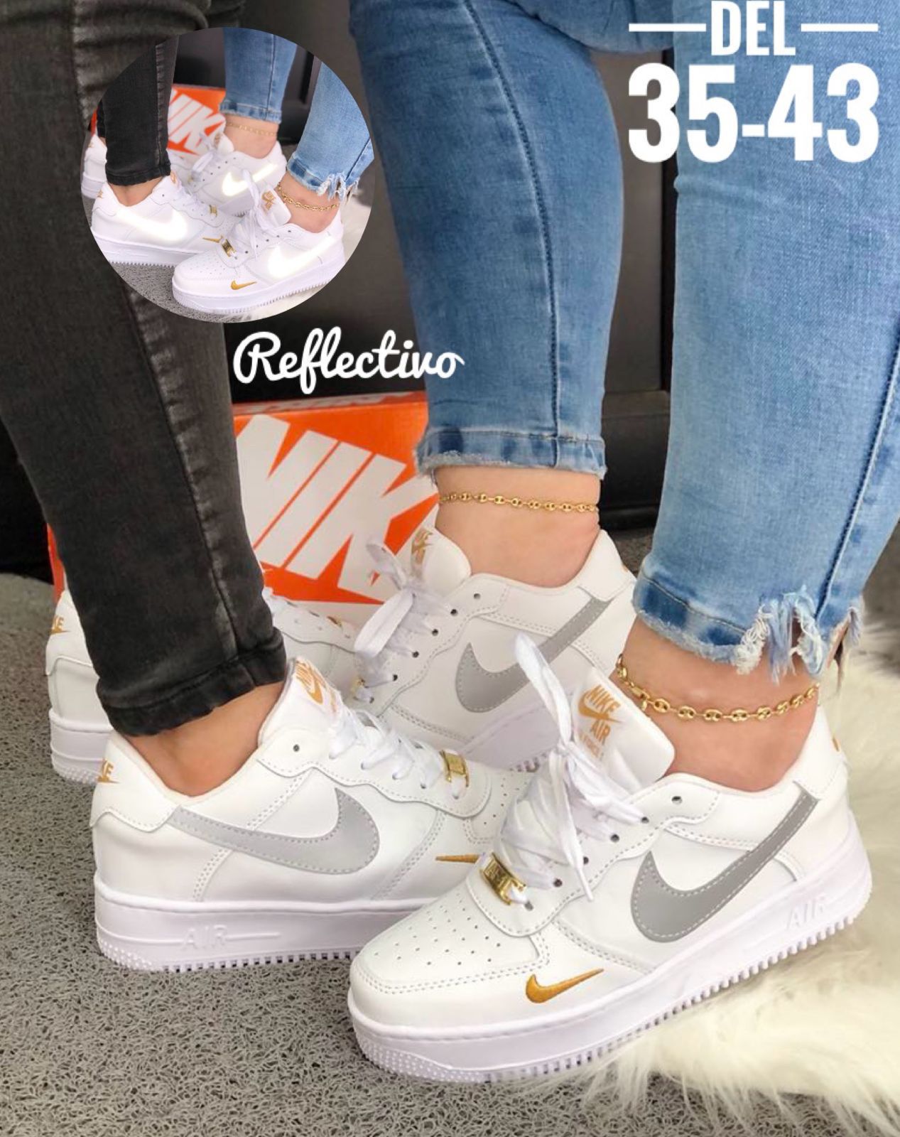 Nike For One Reflectivo Unisex - Vista 1