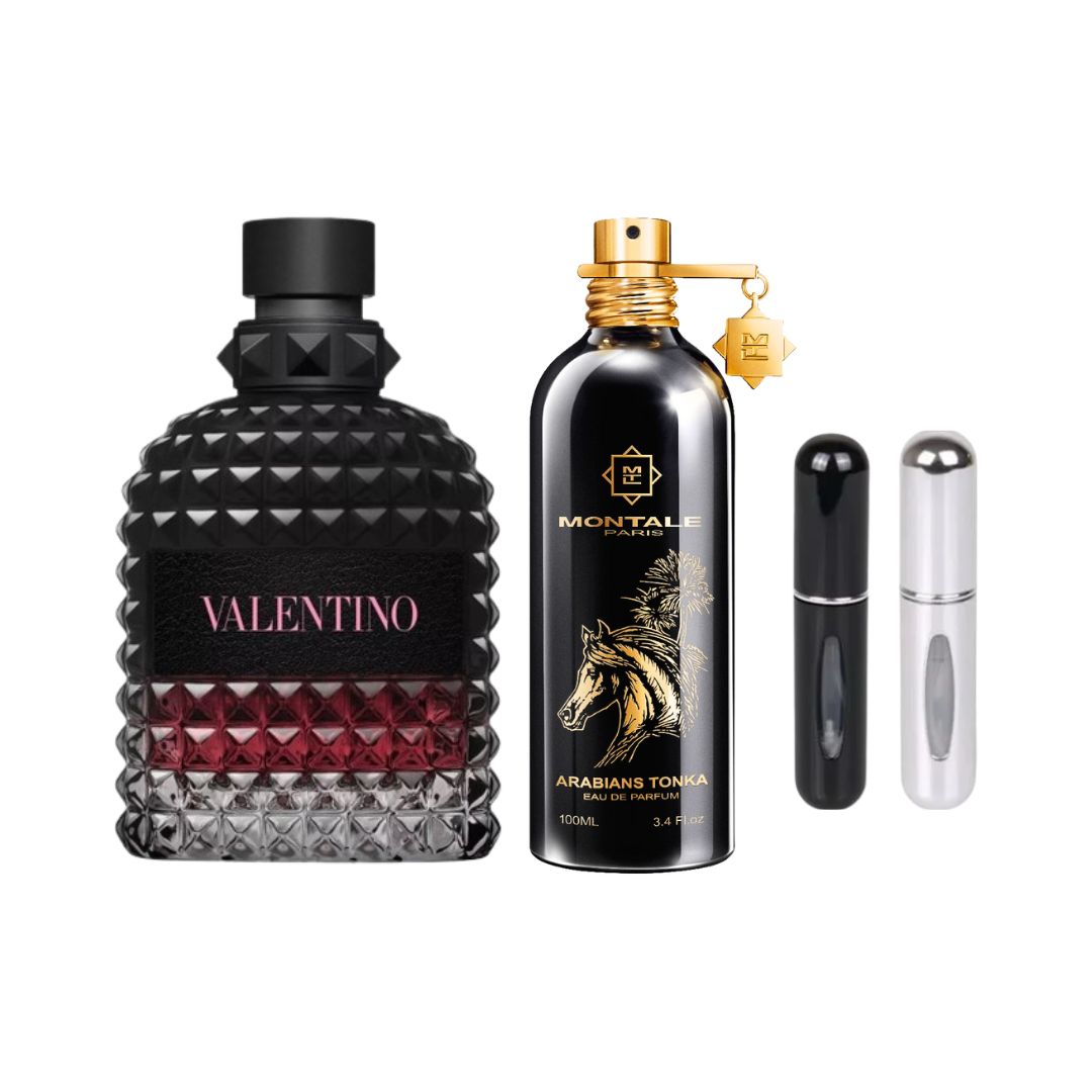 VALENTINO INTENSE+TONKA+2PERFUMEROS