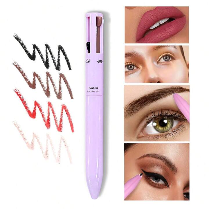 Lapiz De Maquillaje 4 En 1