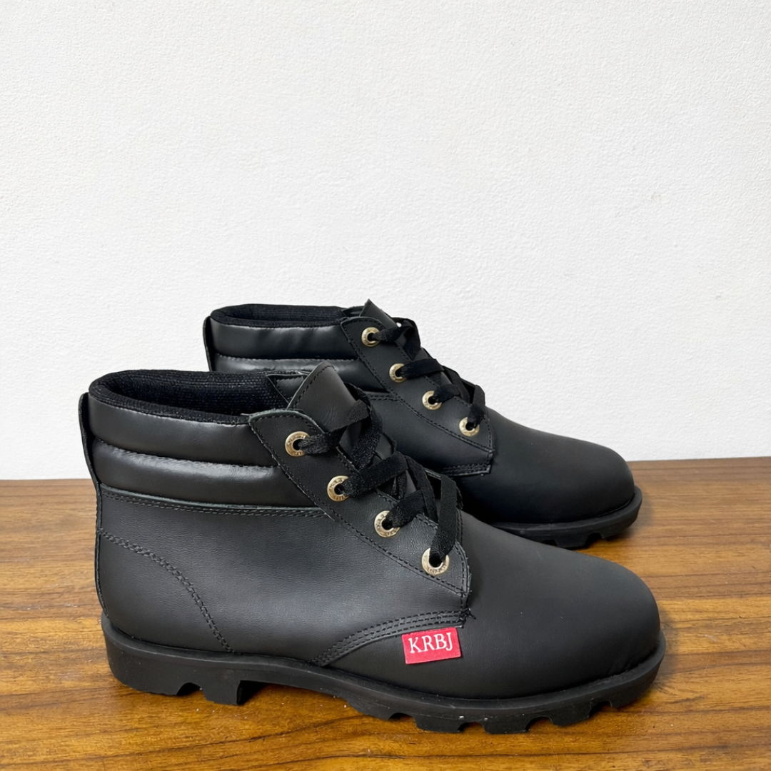 Calzado Hombre Bota Cuero Negro - Vista 1