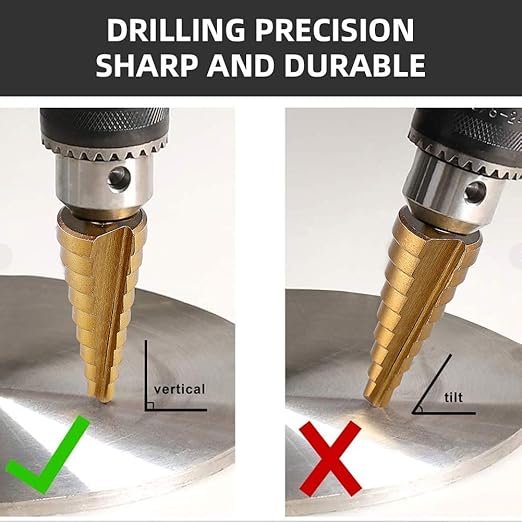 Vista 4 de BROCAS ESCALONADAS DE TITANIO X 3