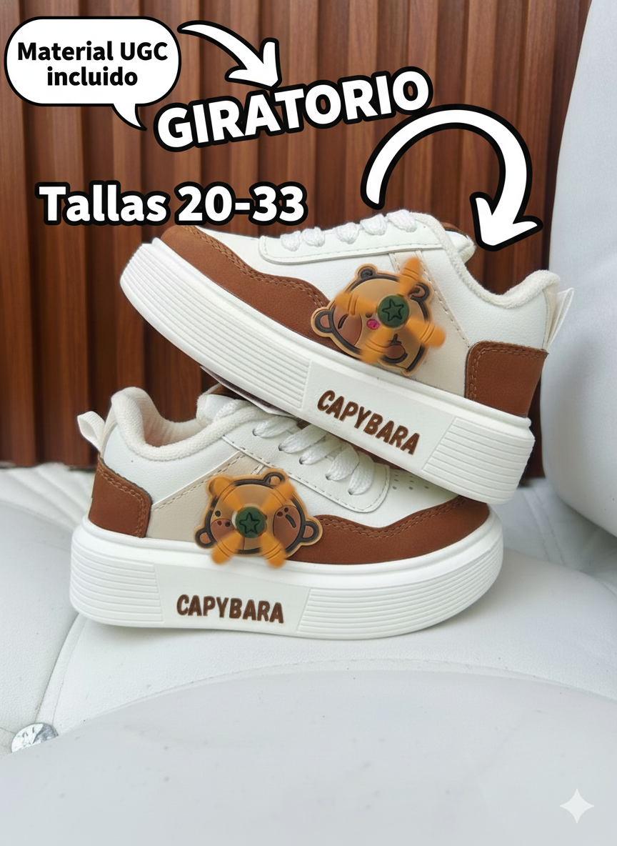 Tenis Capibara Giratorios - Vista 1