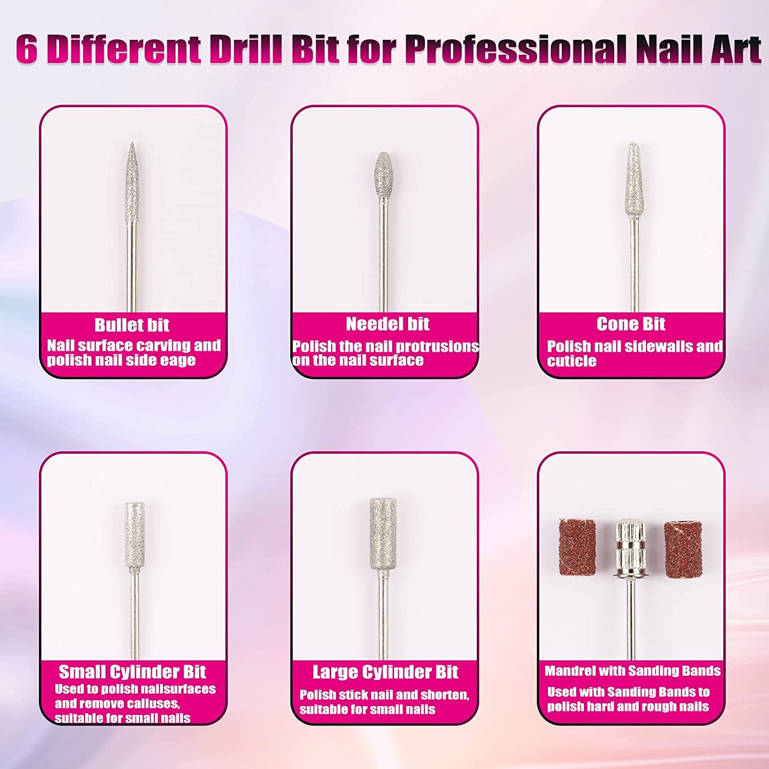 Miniatura 3 de Pulidor Eléctrico De Uñas Profesional