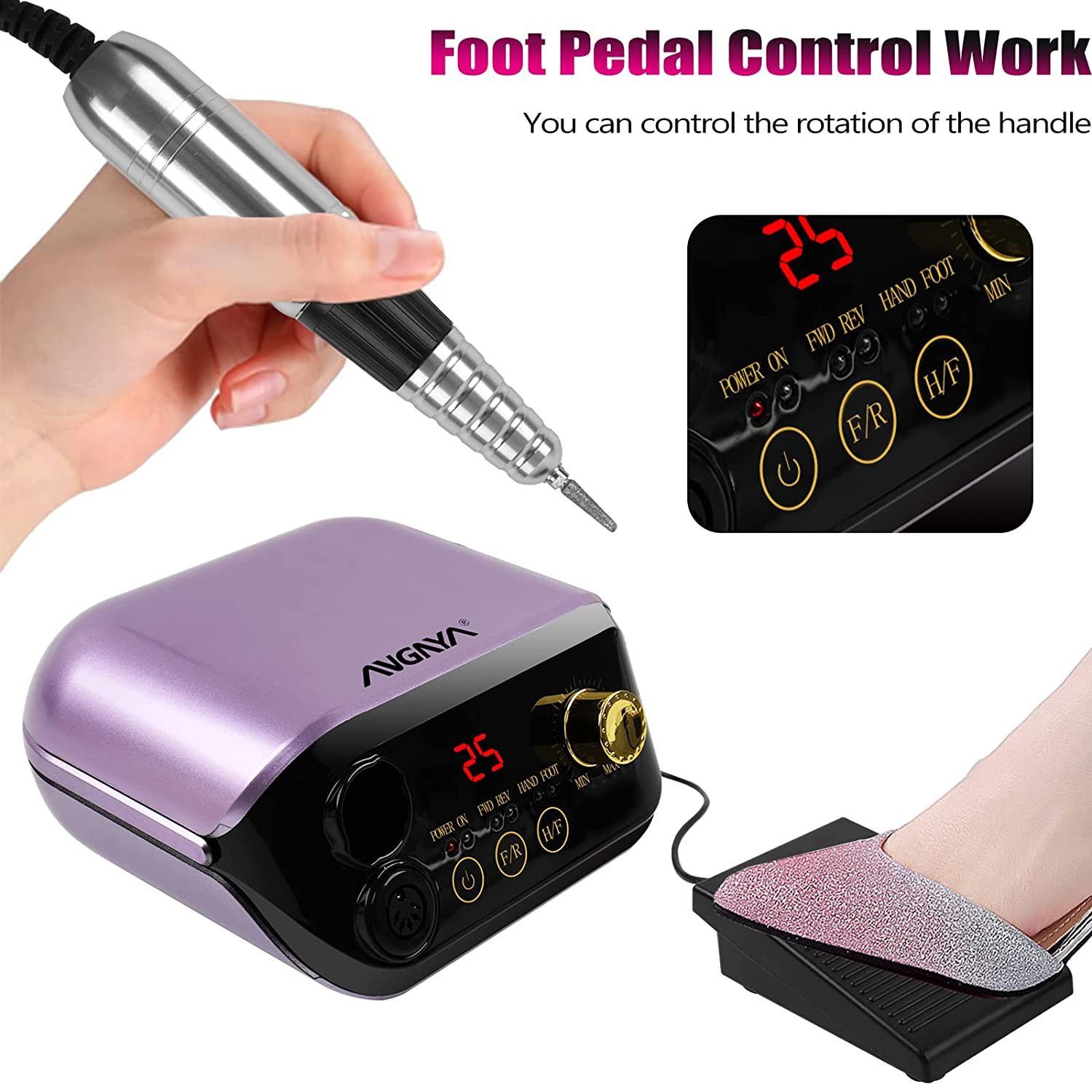 Pulidor Eléctrico De Uñas Profesional