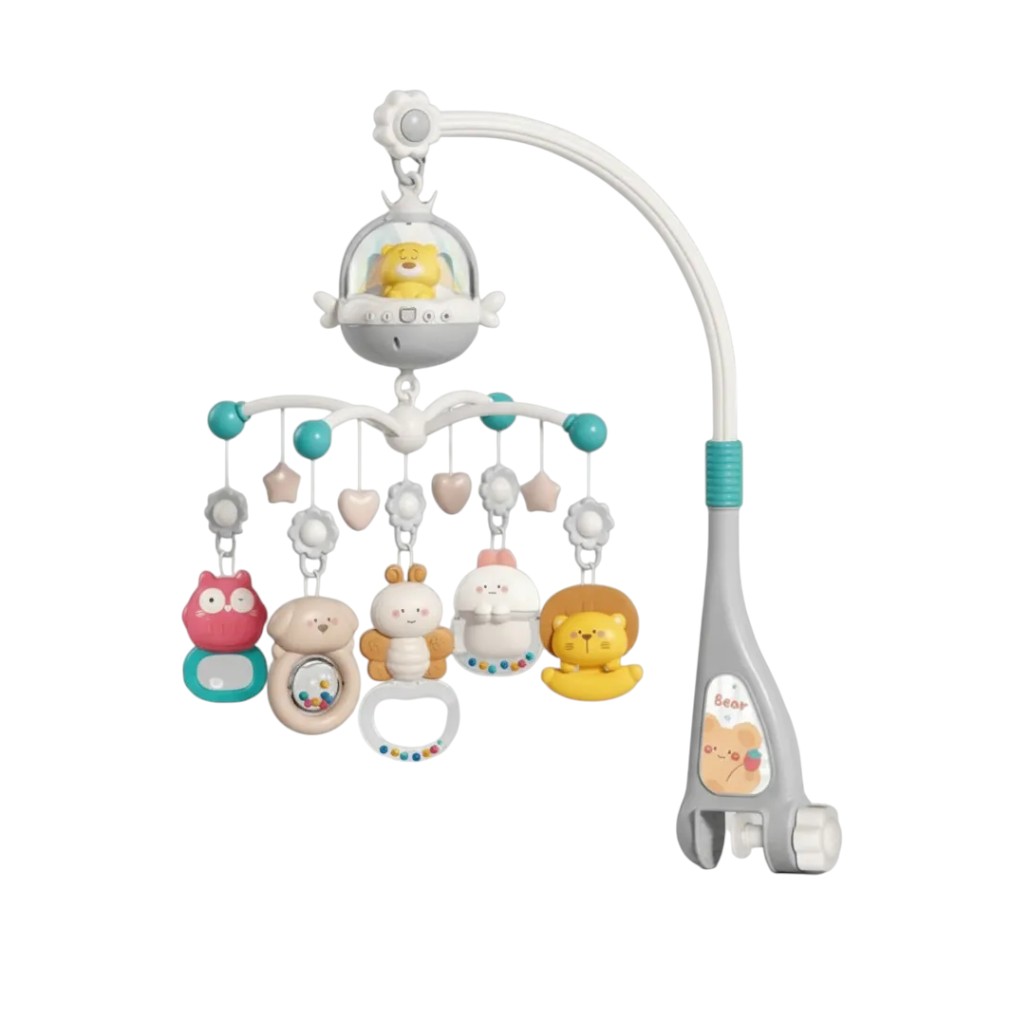 Móvil Cuna 360° Con Proyector HE0304 - Vista 1