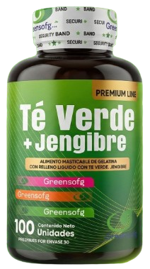 Vista 2 de Te Verde + Jengibre GREENSOFG