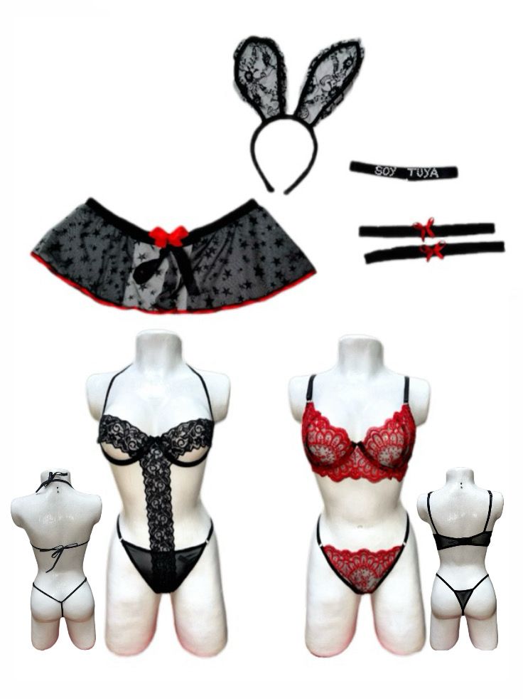 Lenceria 2 CONJUNTOS + 4 ACCESORIOS - Vista 1