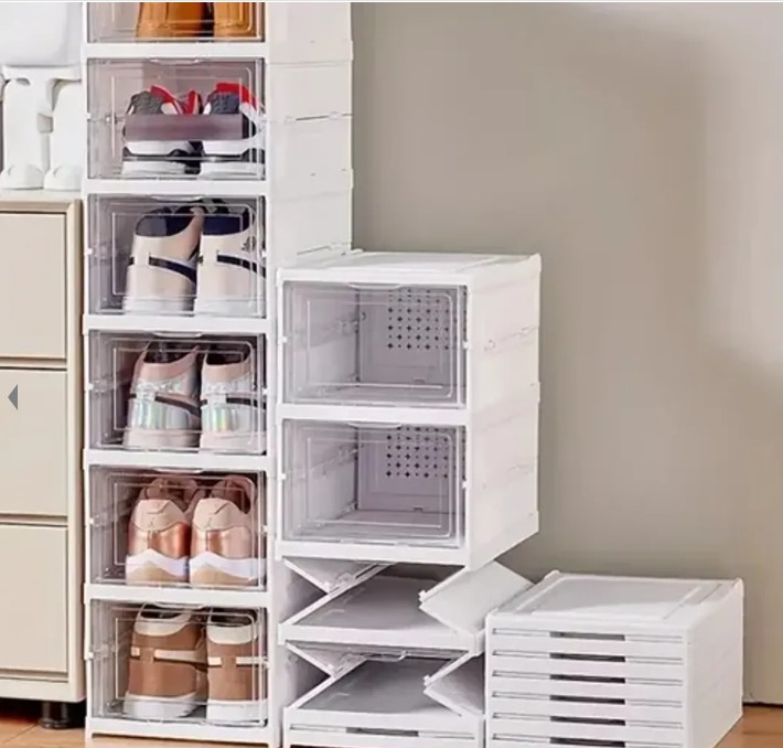 ZAPATERO PLEGABLE 6 NIVELES EN ACRILICO