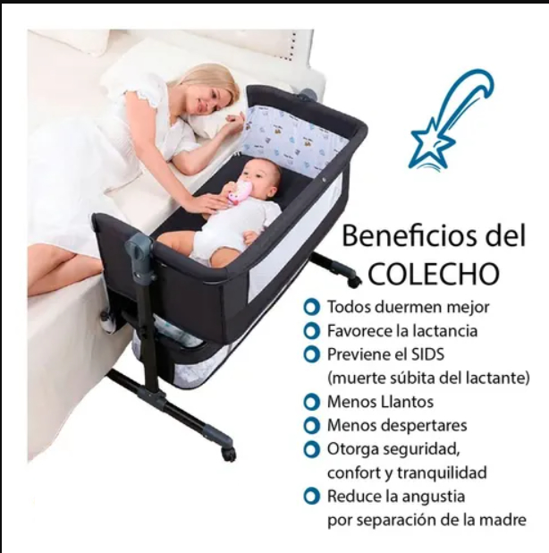Cuna Colecho para Bebé – Segura y Cómoda