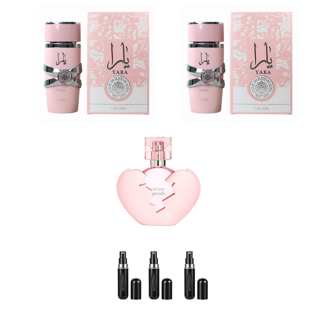 2 YARAS+THAN U NEXT+3PERFUMEROS