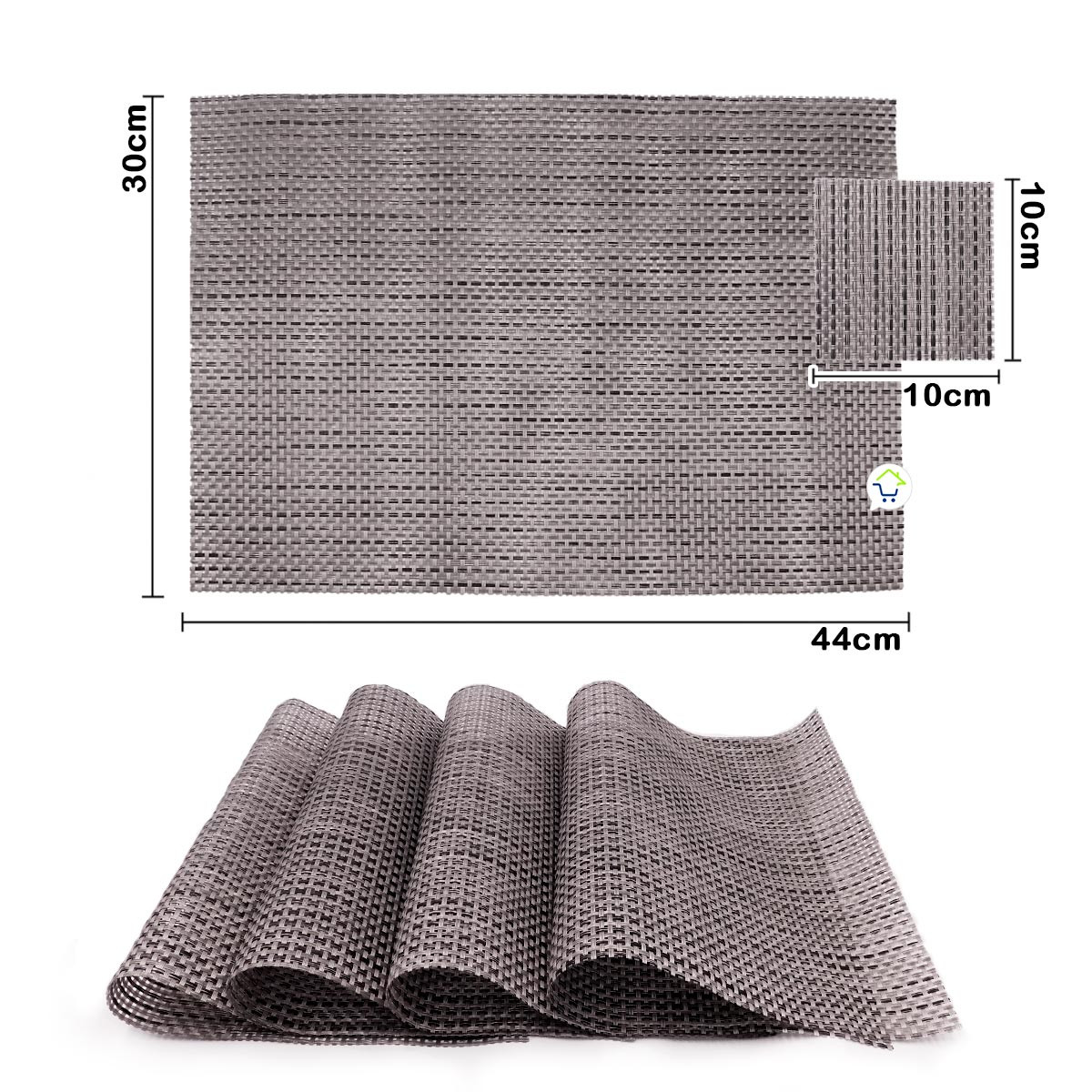 Miniatura 6 de Set Mantel Individual x4 P494