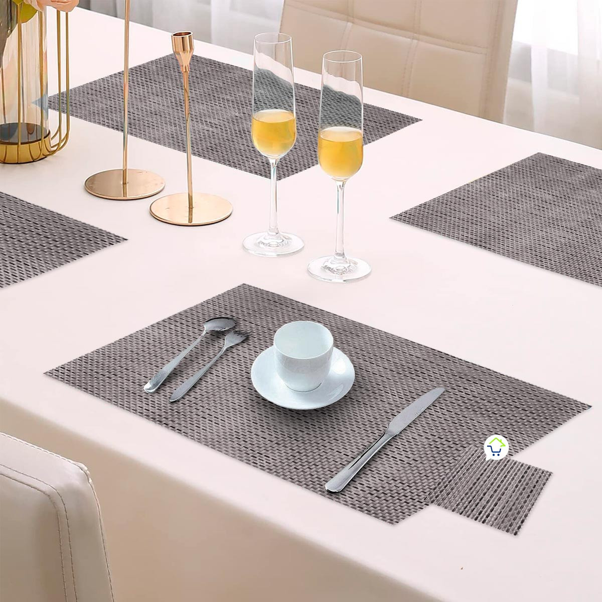 Miniatura 7 de Set Mantel Individual x4 P494