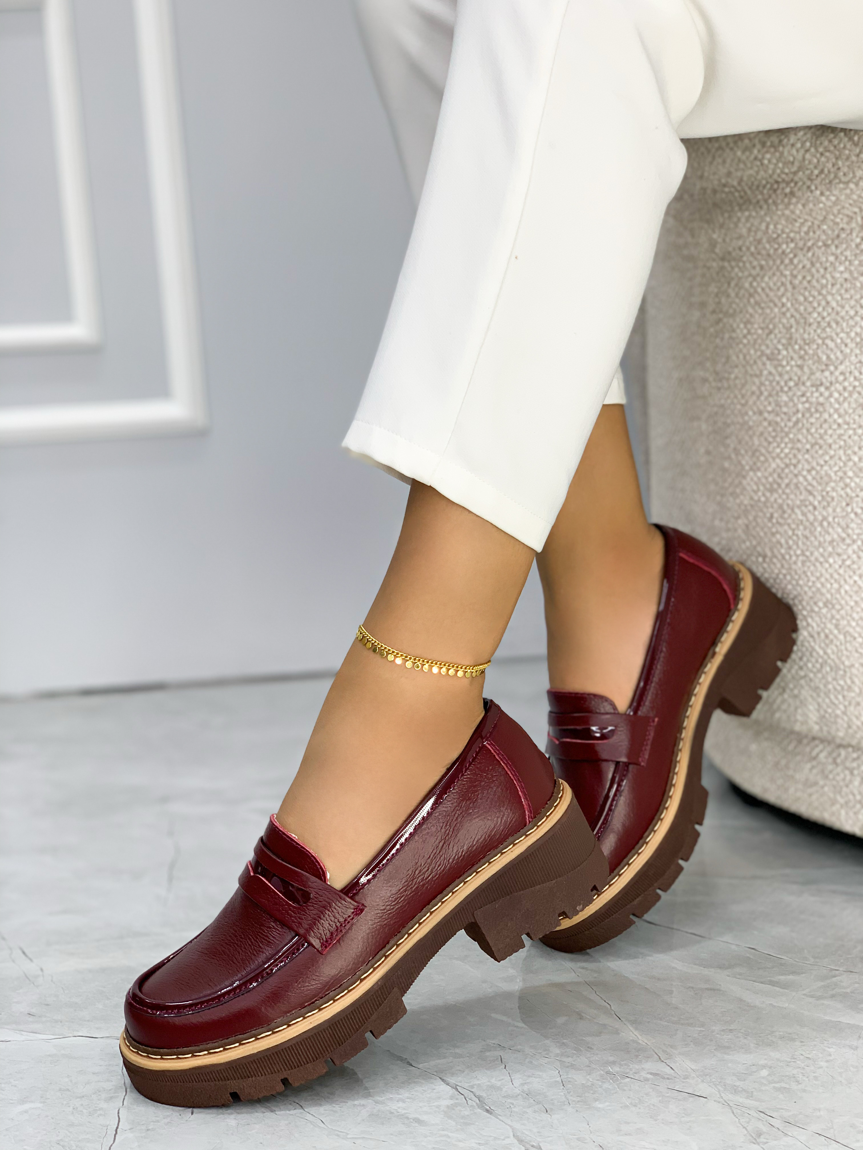 MOCACIN EN CUERO REF 4062 JM - Vista 1