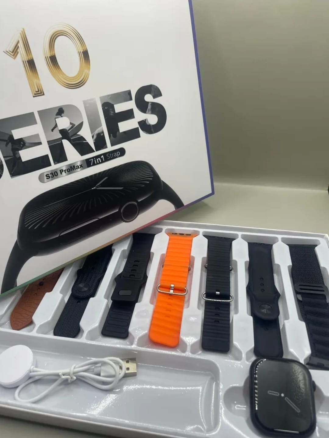 Combo Smartwatch Serie 10 7 pulsos - Vista 1