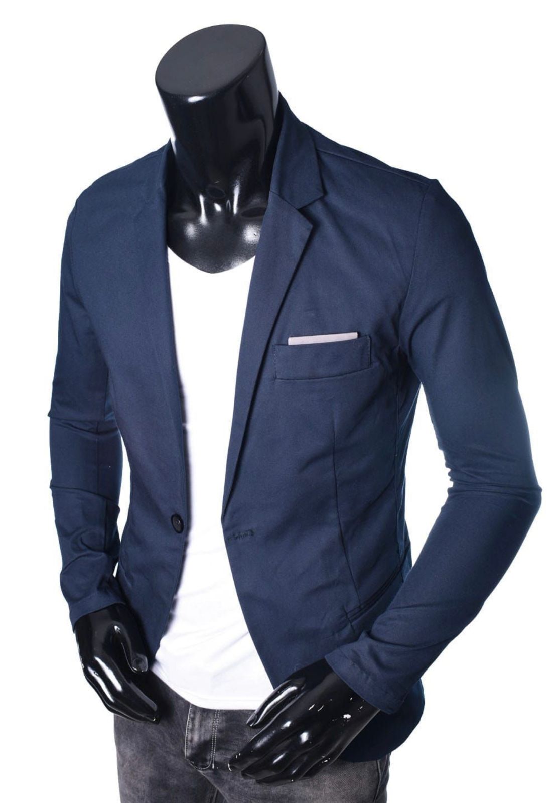 Elegante Blazer En Drill D105 - Vista 1