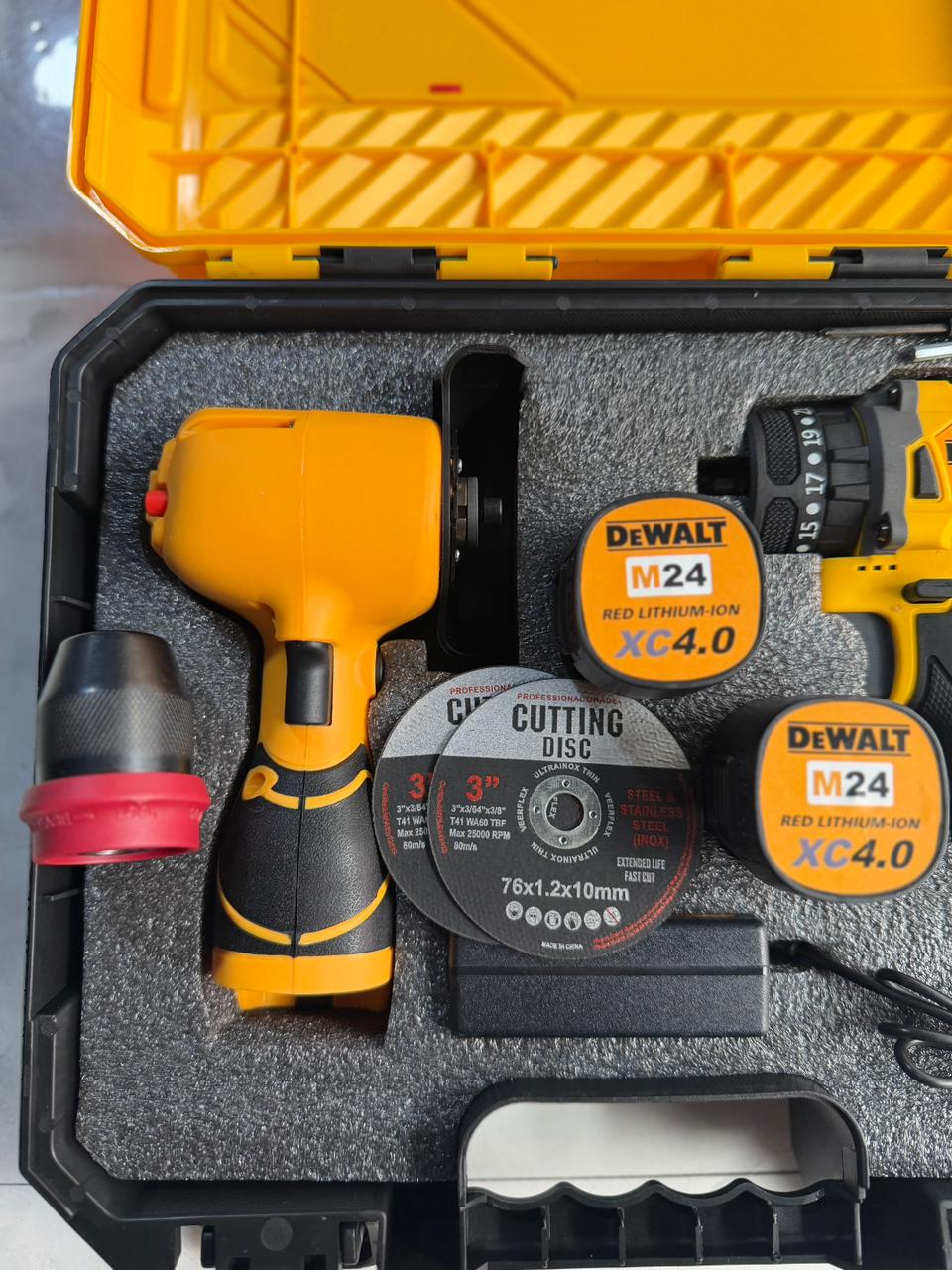 Combo taladro pulidora mini