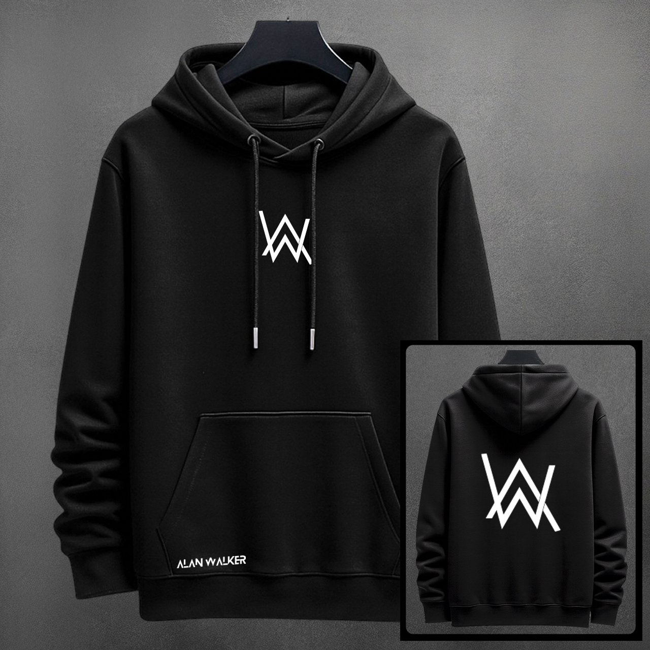 BUZO MUSICA ALAN WALKER ESTAMPADO - Vista 1
