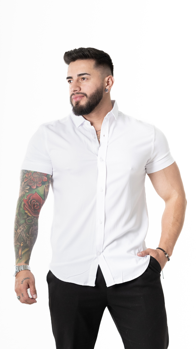 Camisa chalis Cuello clásico - Vista 1