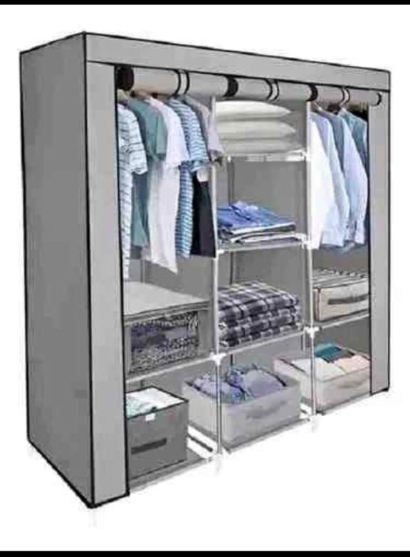 Closet 3cuerpos+zapatero 6 niveles s/t