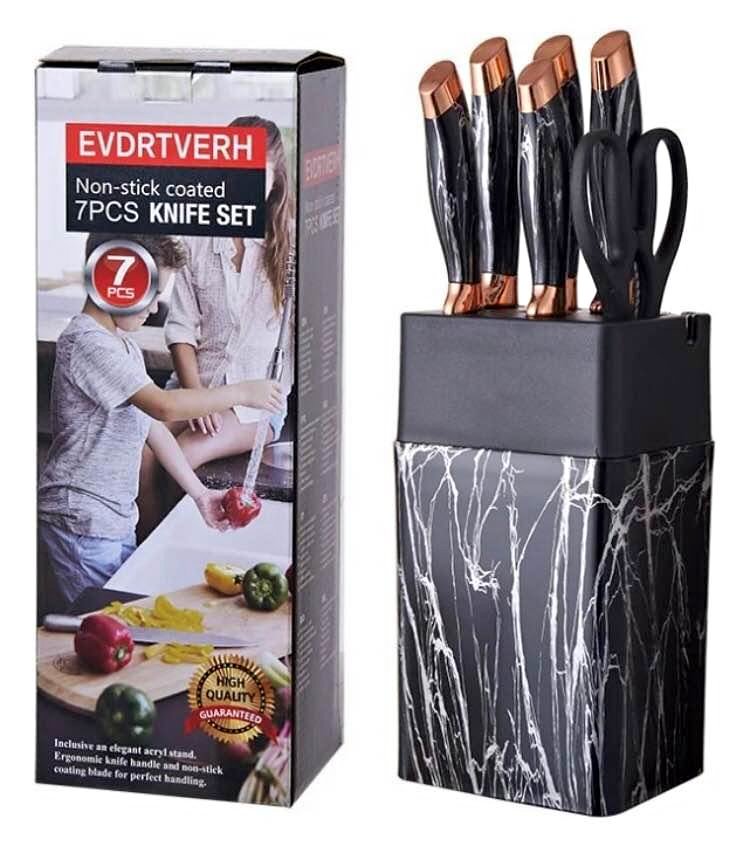 Set Cuchillos 7 Piezas Cerámica