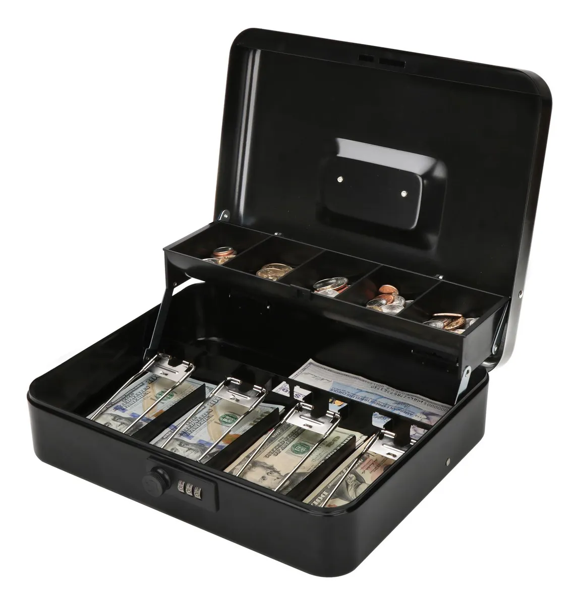 CAJA ORGANIZADORA DINERO CON CLAVE
