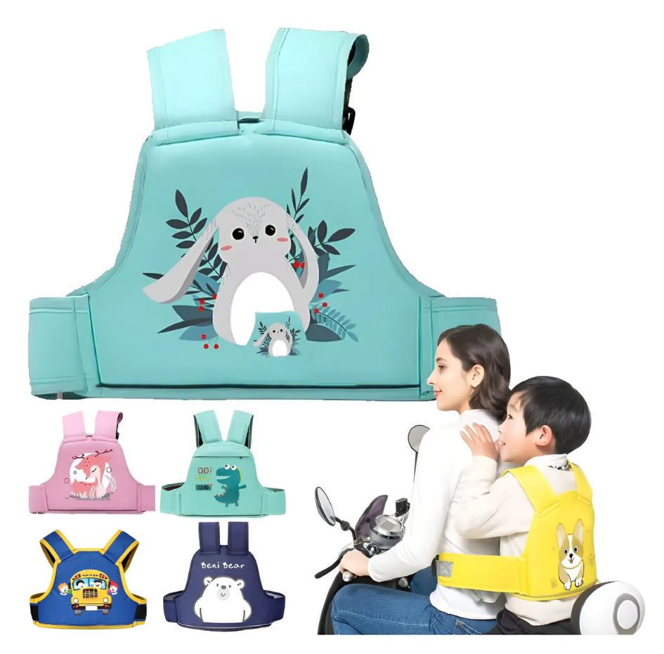 Chaleco Arnes Seguridad De Bebe moto Genero