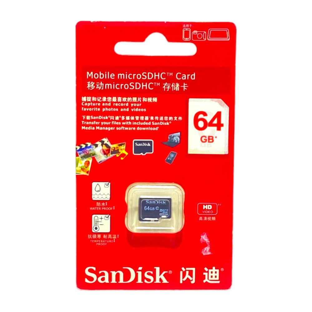 Sandisk Memoria Micro Sd 64 Gb Original