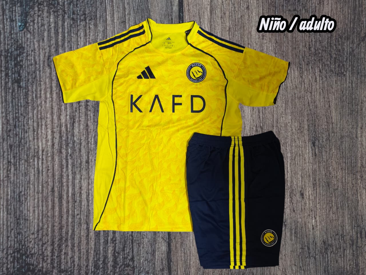 CONJUNTO ALL NASSAR 2026 NIÑO Y ADULTO - Vista 1