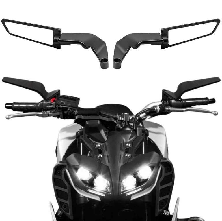 Espejos Aleron Naked Universal Lujo Moto