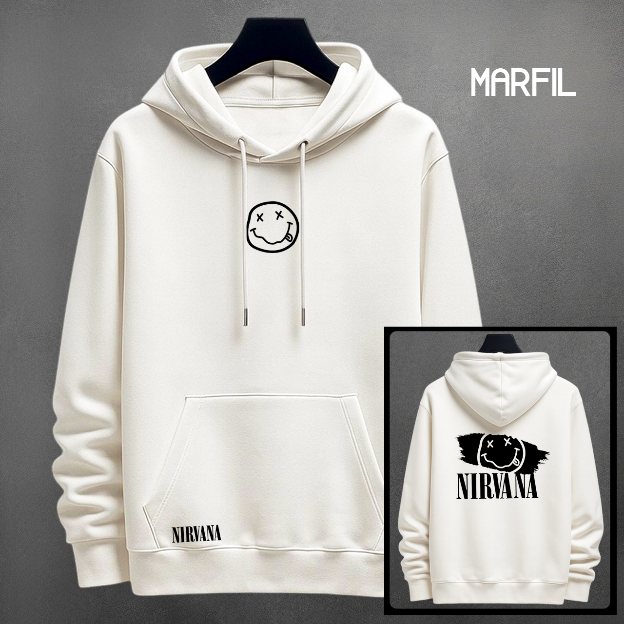 BUZO MUSICA NIRVANA ESTAMPADO - Vista 1