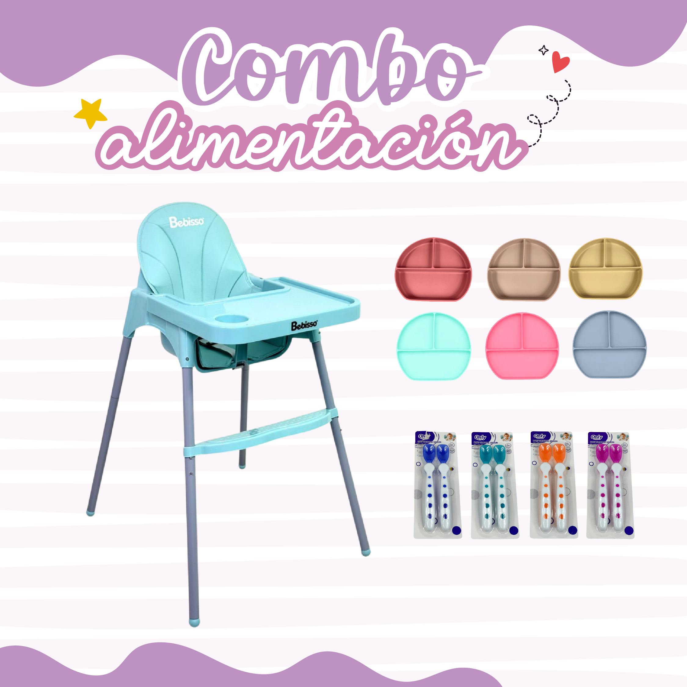 COMBO ALIMENTACION 2 (COMEDOR BEBE) - Vista 1