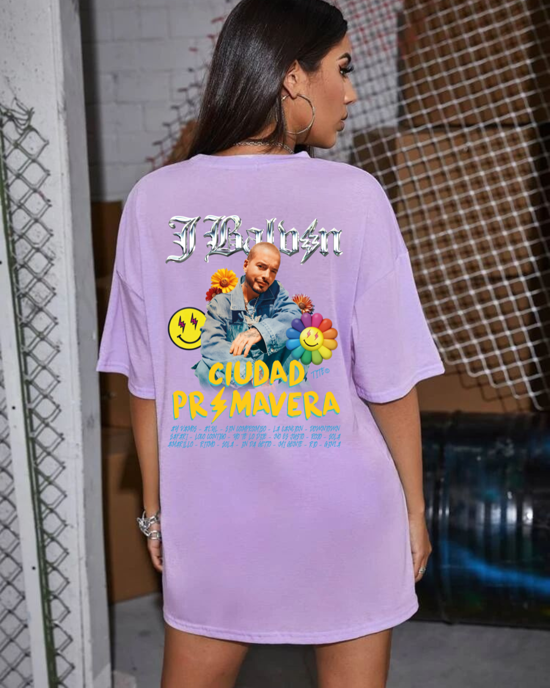 T-shirt Ciudad Primavera Color