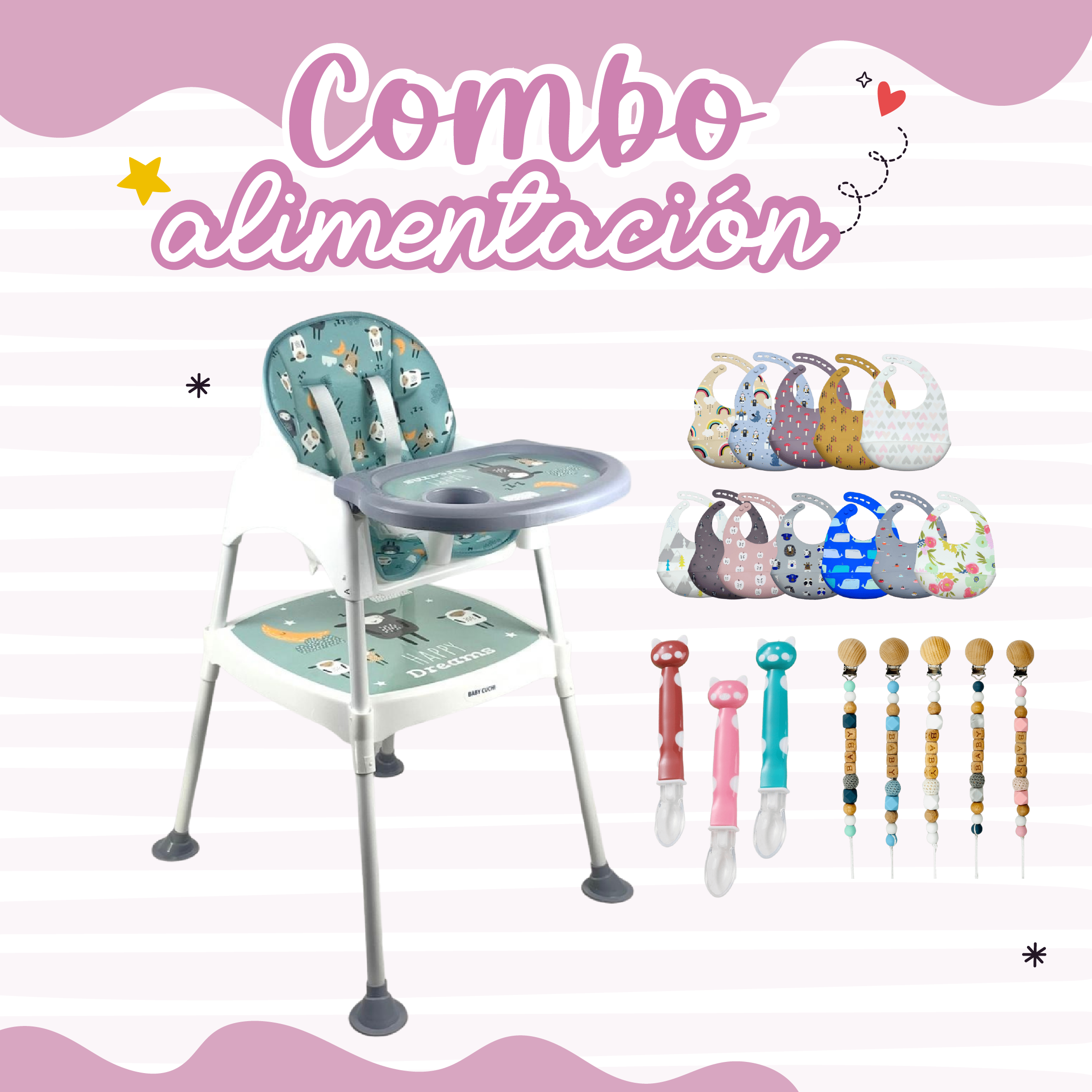 COMBO ALIMENTACION 3 (COMEDOR BEBE) - Vista 1